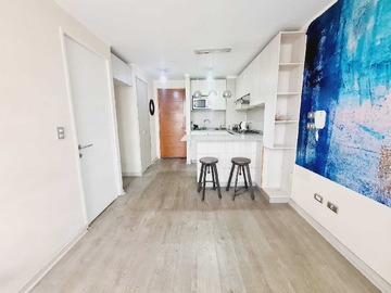 Departamento en arriendo mensual en Moderno Depto en el Corazón de Independencia (170348), Independencia - 1 dormitorio, 1 baño