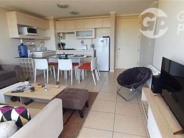 Departamento en arriendo mensual en Condominio laguna bahia - algarrobo, Algarrobo - 3 dormitorios, 2 baños