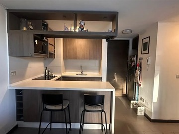Departamento en venta en Rosario Norte/ Cerro Colorado, Las Condes - 2 dormitorios, 2 baños