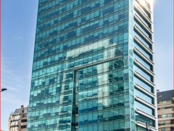 Oficina en arriendo mensual en Arrienda Oficina 288 M2 UF 167 Sector el Golf las Condes