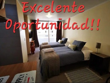 Departamento en arriendo mensual en Metro los heroes, Santiago - 1 dormitorio, 1 baño