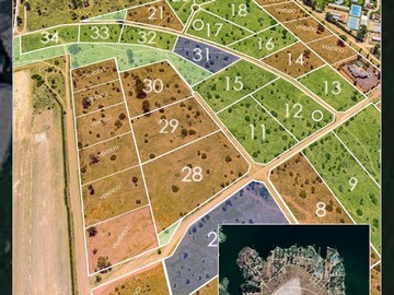 Parcela en venta en Fundo Los Loros, Comuna de la Estrella sitio número 29, La Estrella