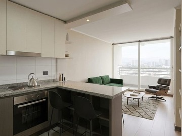 Departamento en arriendo mensual en Metro bio-bio, San Miguel - 2 dormitorios, 2 baños