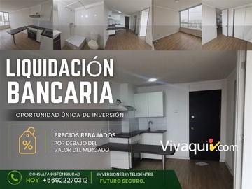 Departamento en venta en entre metro Ecuador y San Alberto Hurtado, Estación Central - 1 dormitorio, 1 baño