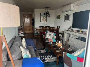Departamento en venta en San Eugenio, Ñuñoa - 3 dormitorios, 2 baños