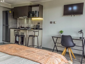 Departamento en arriendo mensual en Moderno Depto con Excelente Conectividad (166795), Temuco - 1 dormitorio, 1 baño
