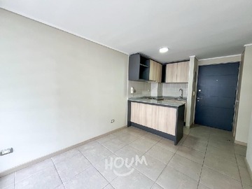 Departamento en arriendo mensual en Carvajal, La Cisterna - 1 dormitorio, 1 baño