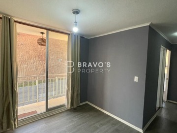 Departamento en arriendo mensual en Calle Sexta 786, Villa Alemana - 3 dormitorios, 1 baño