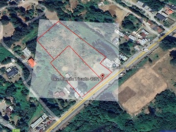 Terreno en venta en Avenida Picarte, Valdivia
