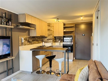 Departamento en venta en Calle Arcangel 1200, a solo una cuadra del metro San Miguel. Llano Subercaseaux, San Miguel - 1 dormitorio, 1 baño