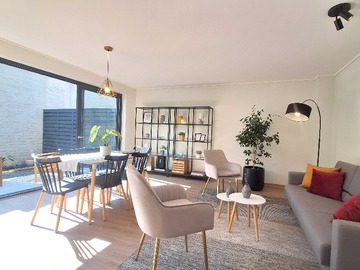 Departamento en arriendo mensual en Departamento totalmente nuevo por estrenar (179221), Providencia - 3 dormitorios, 3 baños