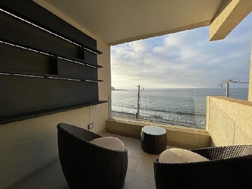Departamento en venta en Primera linea, club yates higuerillas, nuevo, amoblado, Concón - 1 dormitorio, 1 baño