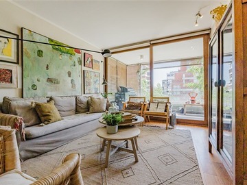 Departamento en venta en Las Hualtatas con el Arcángel, Vitacura - 3 dormitorios, 2 baños