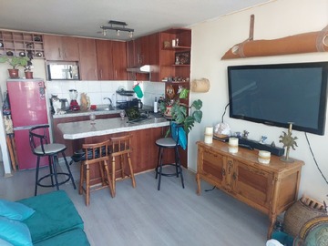 Departamento en arriendo mensual en Cercano a parque ohiggins av matta, Santiago - 2 dormitorios, 1 baño