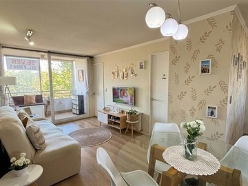 Departamento en venta en Oportunidad depto mariposa - av escuela agrícola, Macul - 3 dormitorios, 2 baños