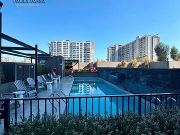 Departamento en arriendo mensual en A pasos del metro ñuble, Ñuñoa - 2 dormitorios, 1 baño