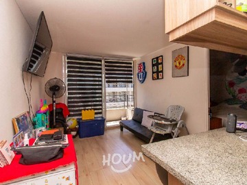 Departamento en venta en Arturo Prat, Santiago - 1 dormitorio, 1 baño