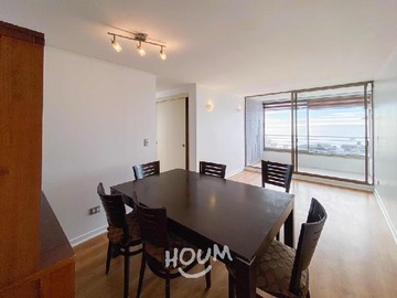 Departamento en arriendo mensual en Carmen, Valparaíso - 3 dormitorios, 2 baños
