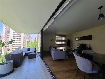Departamento en arriendo mensual en Alsacia, Las Condes - 2 dormitorios, 2 baños