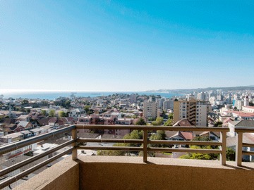 Departamento en venta en Agua santa, Viña del Mar - 3 dormitorios, 2 baños