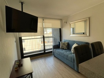Departamento en venta en Irarzababal. Metro Monseñor Eyzaguirre, Ñuñoa - 1 dormitorio, 1 baño