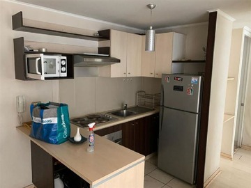 Departamento en venta en Depto 2 Dorm, 1 baño, Bodega, Metro S Lucia (72116), Santiago - 2 dormitorios, 1 baño