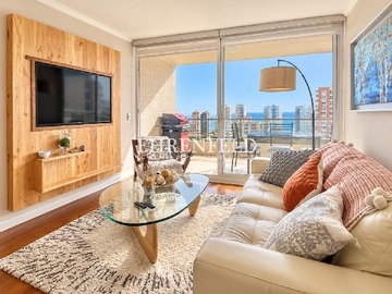 Departamento en venta en Concón, Montemar, Concón - 3 dormitorios, 3 baños