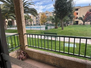 Departamento en arriendo mensual en Condominio jardin oeste ii, Cerrillos - 3 dormitorios, 2 baños
