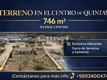 Parcela en venta en Tte. Merino, Casablanca