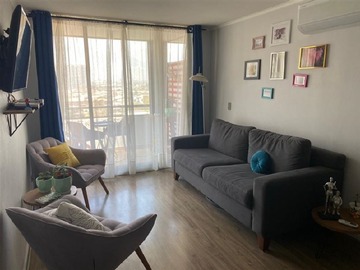 Departamento en venta en Chiloe - metro san miguel, San Miguel - 2 dormitorios, 2 baños