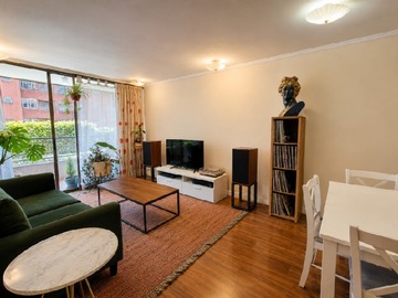 Departamento en venta en Plaza la alcaldesa - bilbao esquina los leones, Providencia - 2 dormitorios, 2 baños