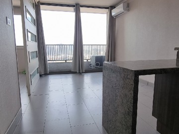 Departamento en arriendo mensual en Hermoso Departamento con Terraza y Bodega - 1 dormitorio, 1 baño