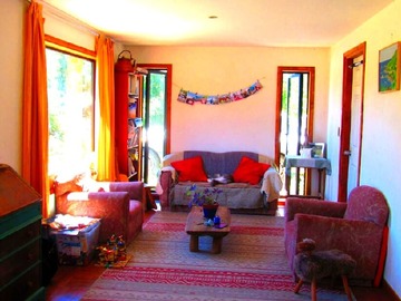Casa en arriendo mensual en Los riscos, Pucón - 3 dormitorios, 2 baños