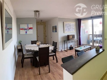 Departamento en venta en 2 norte y 7 poniente, Talca - 3 dormitorios, 1 baño