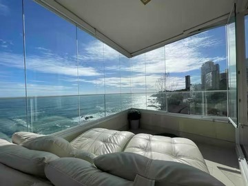 Departamento en arriendo mensual en Departamento 3d y 2b en concón, Concón - 3 dormitorios, 2 baños