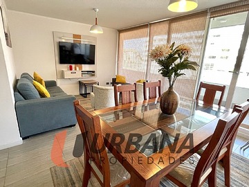 Departamento en arriendo mensual en Aqua resort arriendo diario la serena, La Serena - 3 dormitorios, 2 baños