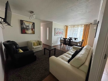 Departamento en arriendo mensual en En la Serena - 3 dormitorios, 2 baños