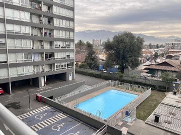 Departamento en arriendo mensual en Metro la cisterna, La Cisterna - 2 dormitorios, 1 baño