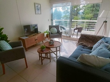 Departamento en arriendo mensual en Arriendo Dpto. Condominio Parque Mar 4 el Tabo Amoblado - 2 dormitorios, 2 baños
