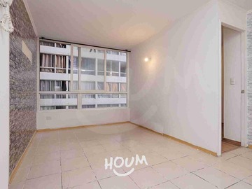 Departamento en venta en San diego, Santiago - 2 dormitorios, 1 baño