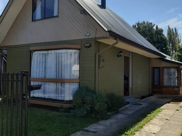 Casa en venta en Barrio el estanque, Valdivia - 3 dormitorios, 2 baños
