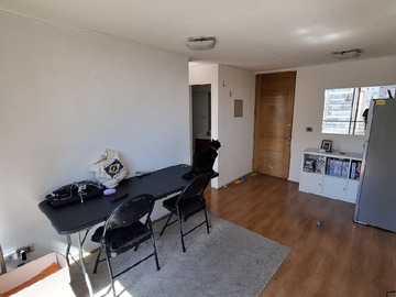 Departamento en arriendo mensual en Nataniel cox con curicó, Santiago - 2 dormitorios, 1 baño