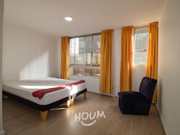 Departamento en arriendo mensual en Avenida Vicuña Mackenna, Santiago - 1 dormitorio, 1 baño