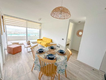 Departamento en venta en Vende hermoso depto amoblado con vista al mar (148201), La Serena - 2 dormitorios, 2 baños