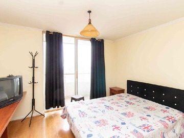 Departamento en arriendo mensual en Tucapel Jiménez, Santiago - 1 dormitorio, 1 baño