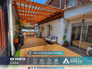 Casa en venta en Paine, Santiago Metropolitan Region 9540000, Chile, Paine - 2 dormitorios, 1 baño