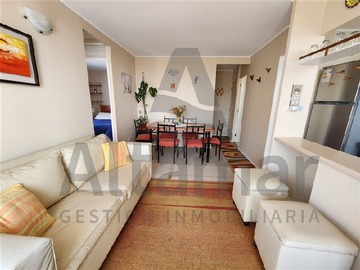 Departamento en arriendo mensual en Avenida Hortensia Bustamante 3559, La Serena - 3 dormitorios, 1 baño