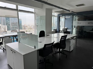 Oficina en arriendo mensual en Amoblada! Oficina en mejor sector de negocios de Las Condes, Las Condes - 3 dormitorios, 3 baños
