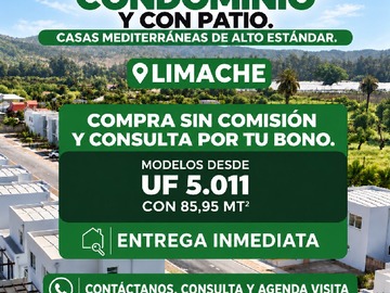 Casa en venta en Limache, Limache - 3 dormitorios, 3 baños