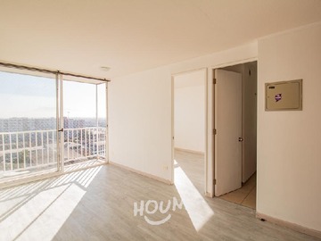 Departamento en arriendo mensual en Avenida Ossa, Santiago - 2 dormitorios, 1 baño